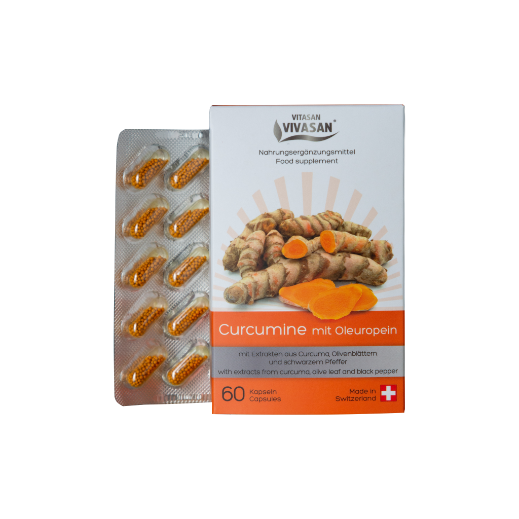 Microcapsule di CURCUMINA, OLEUROPEINA e PIPERINA
