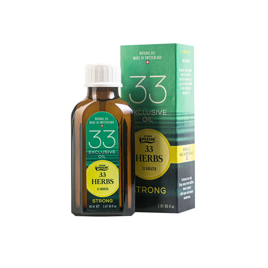 Olio essenziale di 33 Erbe naturale puro al 100%