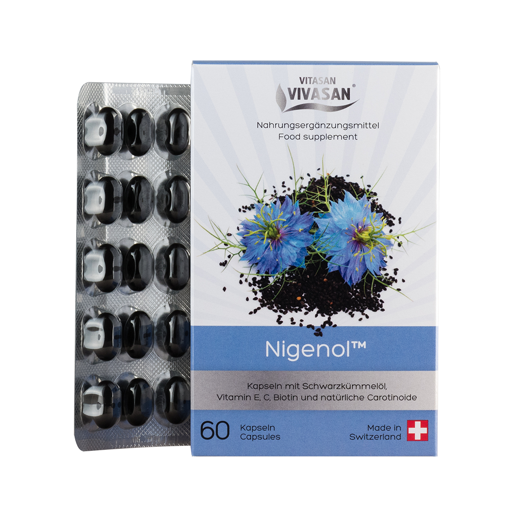 Olio di Cumino Nero Nigella Sativa in Capsule - NIGENOL